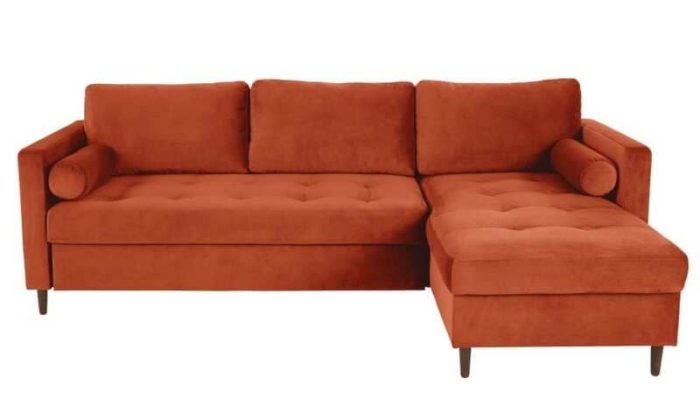divano-angolare-trasformabile-a-4-5-posti-in-velluto-arancione